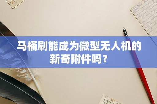 马桶刷能成为微型无人机的新奇附件吗？