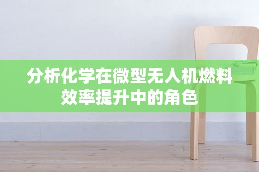 分析化学在微型无人机燃料效率提升中的角色