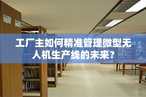 工厂主如何精准管理微型无人机生产线的未来？