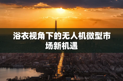 浴衣视角下的无人机微型市场新机遇