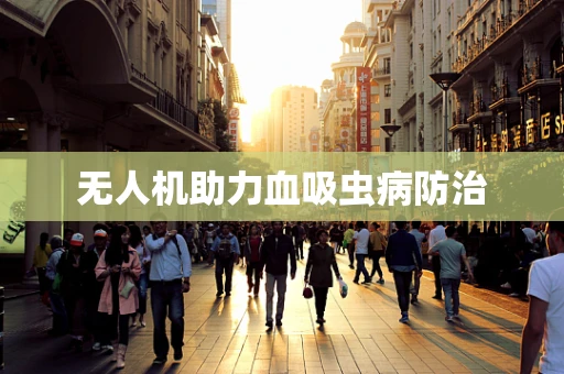 无人机助力血吸虫病防治