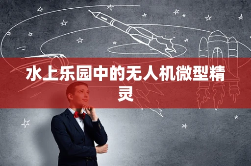 水上乐园中的无人机微型精灵