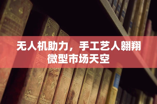 无人机助力，手工艺人翱翔微型市场天空