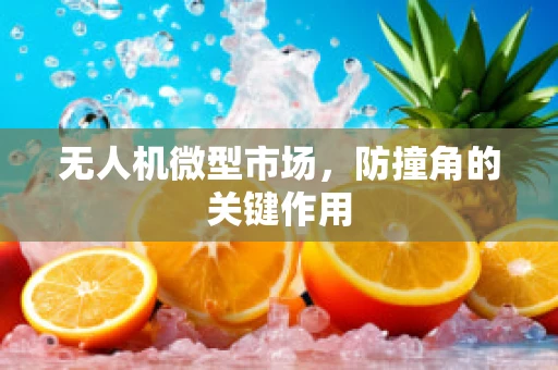 无人机微型市场，防撞角的关键作用