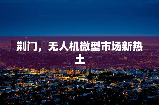 荆门，无人机微型市场新热土